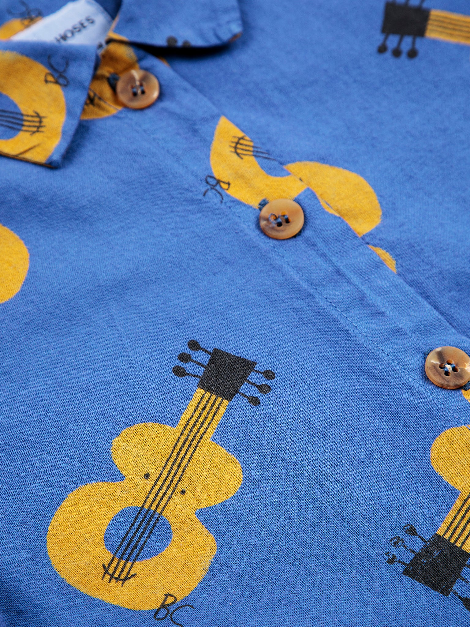 Baby Acoustic Guitar all over woven shirt