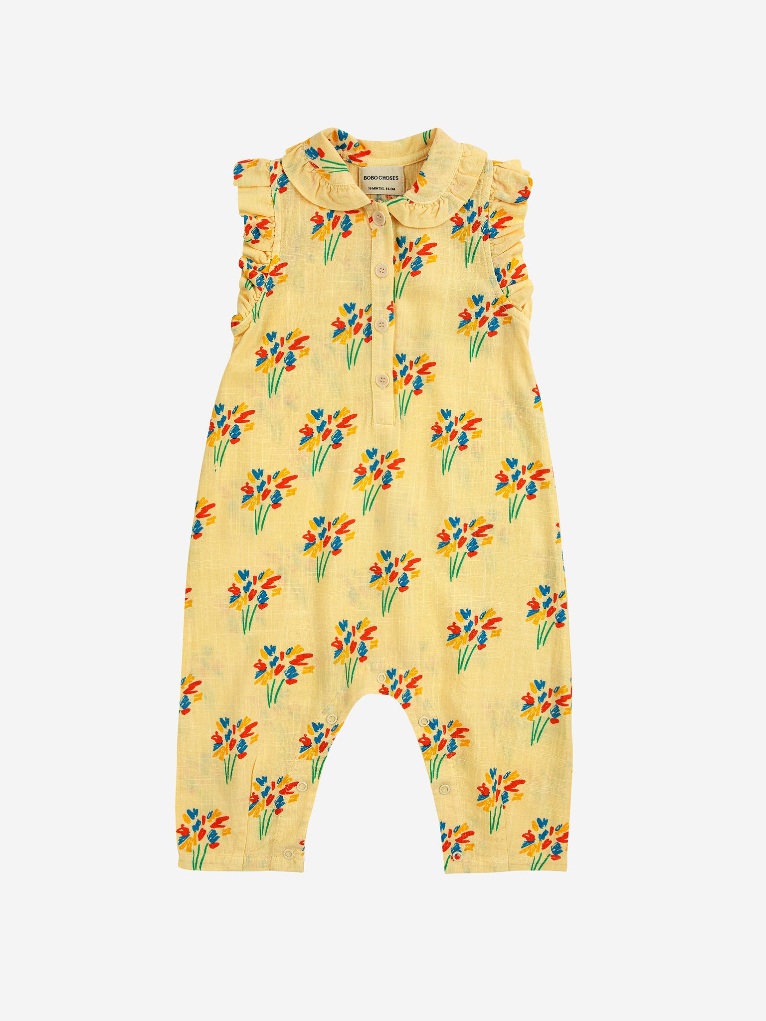 Baby Fireworks all over woven overall