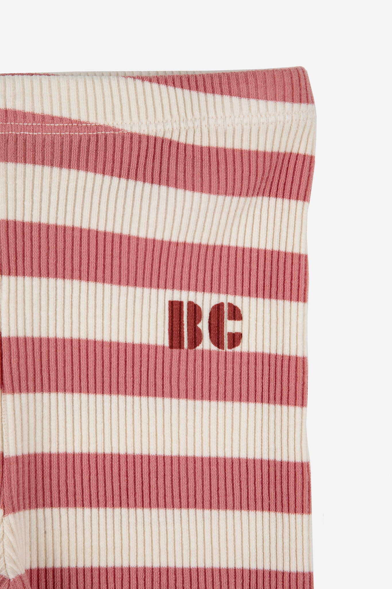 Baby Maroon Stripes leggings