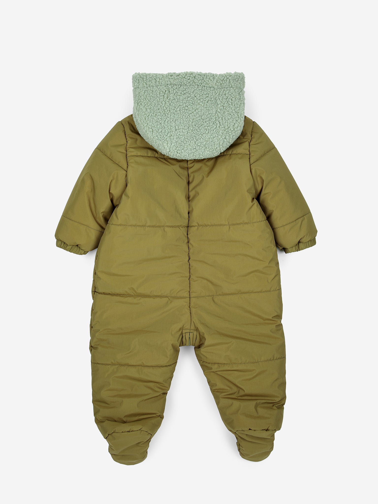 Baby Color Block hooded overall