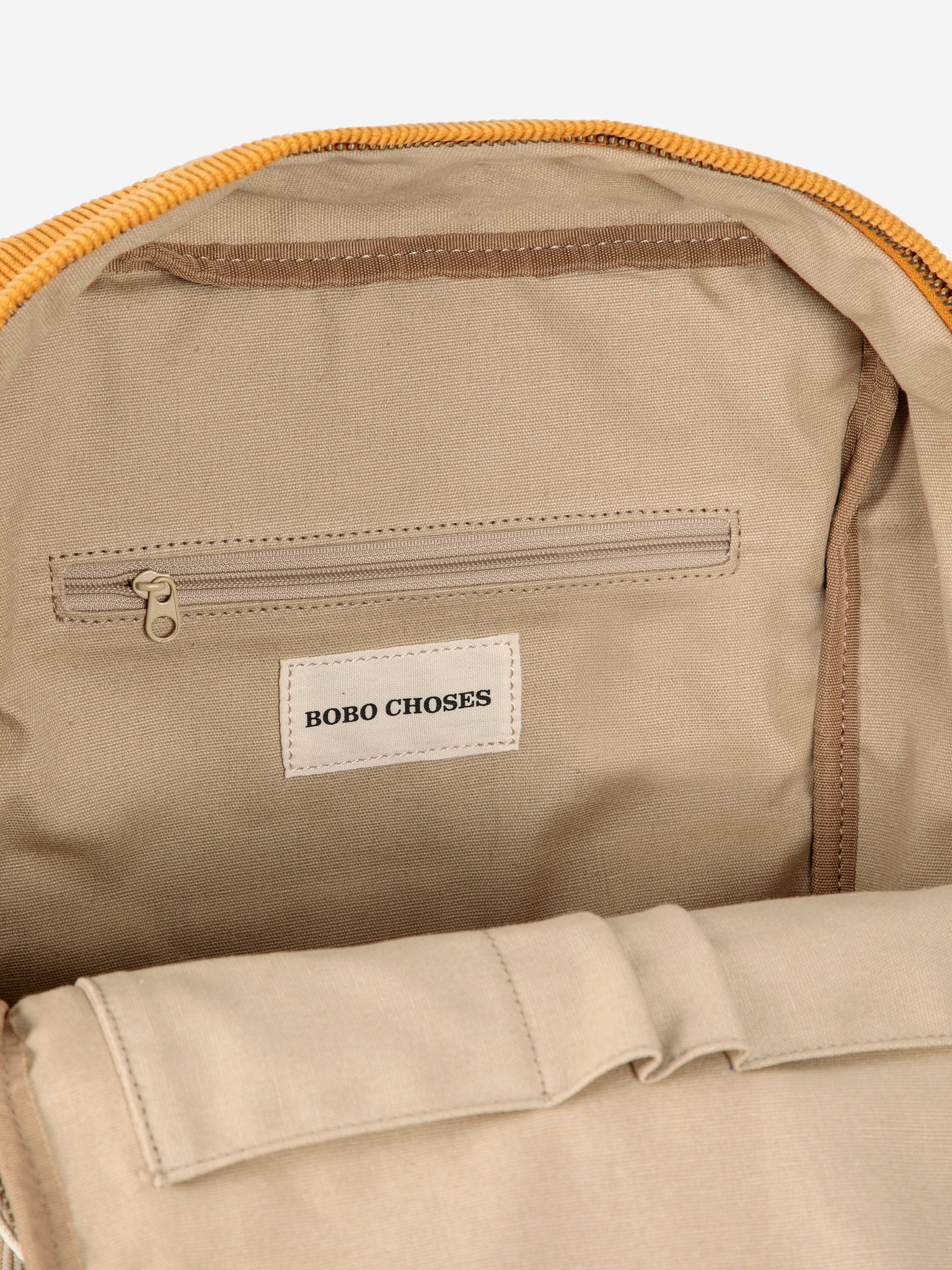 Corduroy Color Block schoolbag