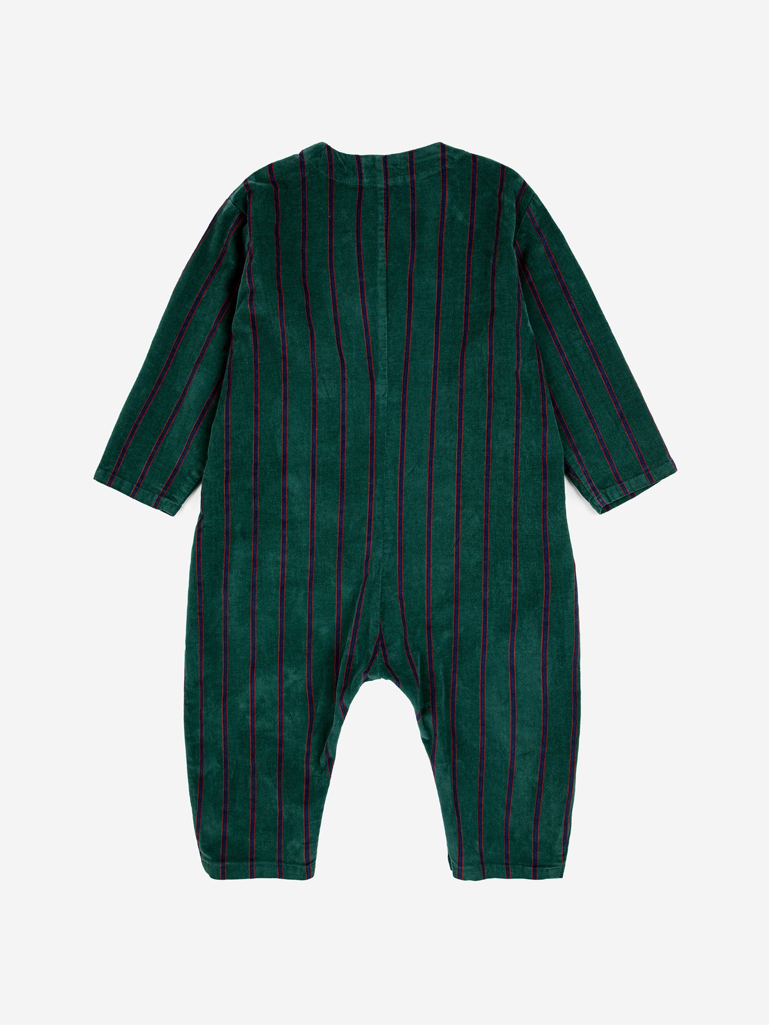 Baby Striped velvet overall