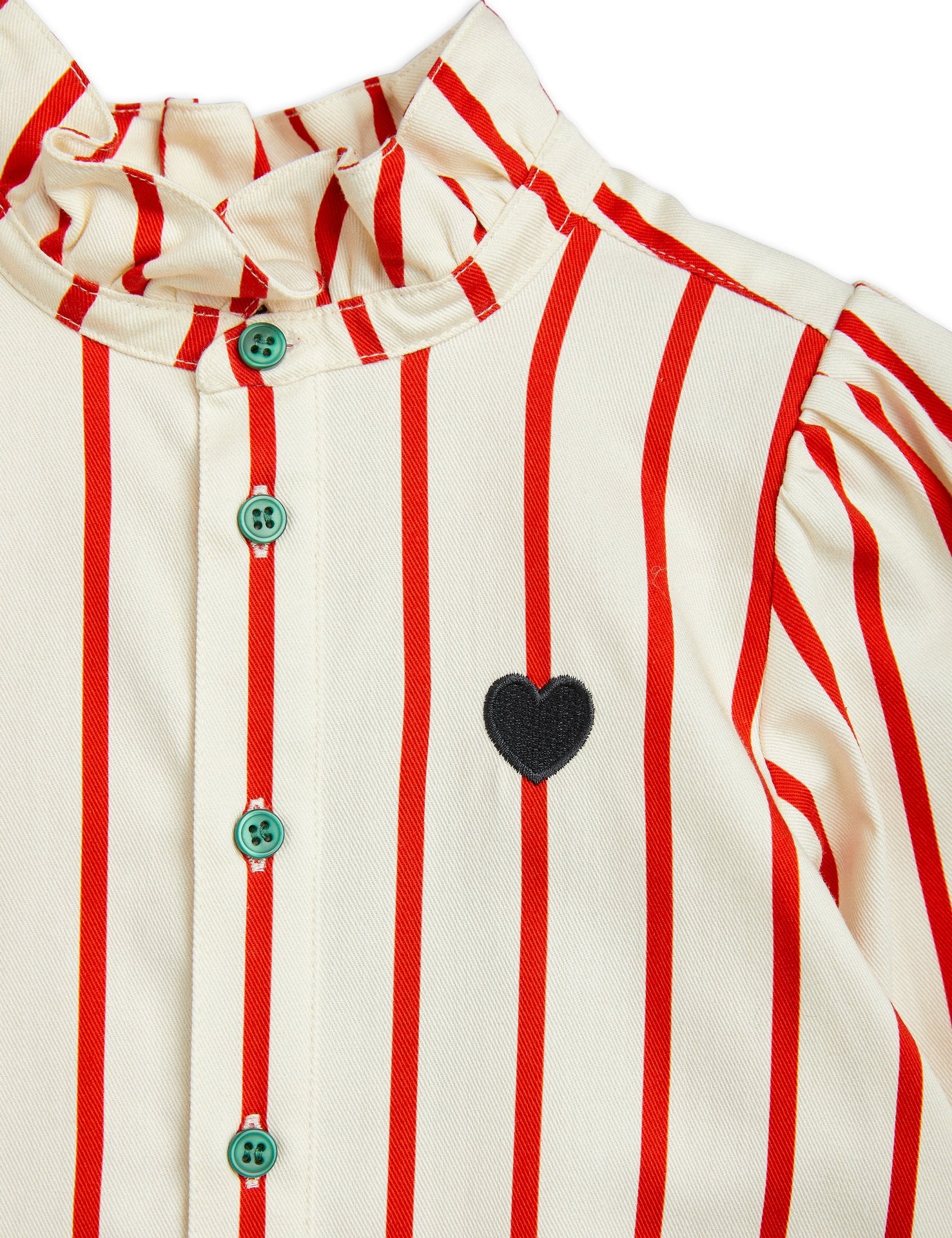 Stripe woven blouse
