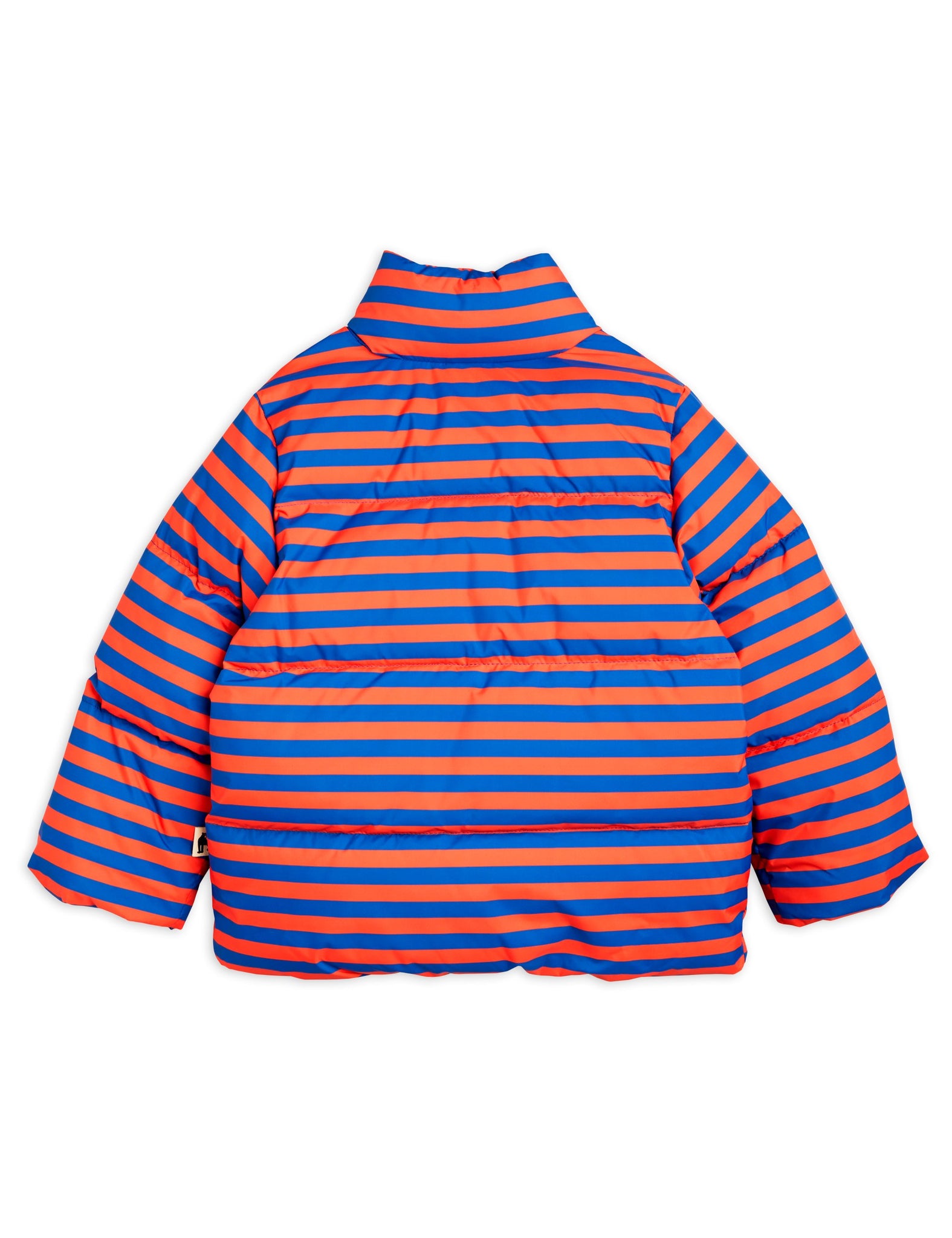 Stripe aop city puffer jacket