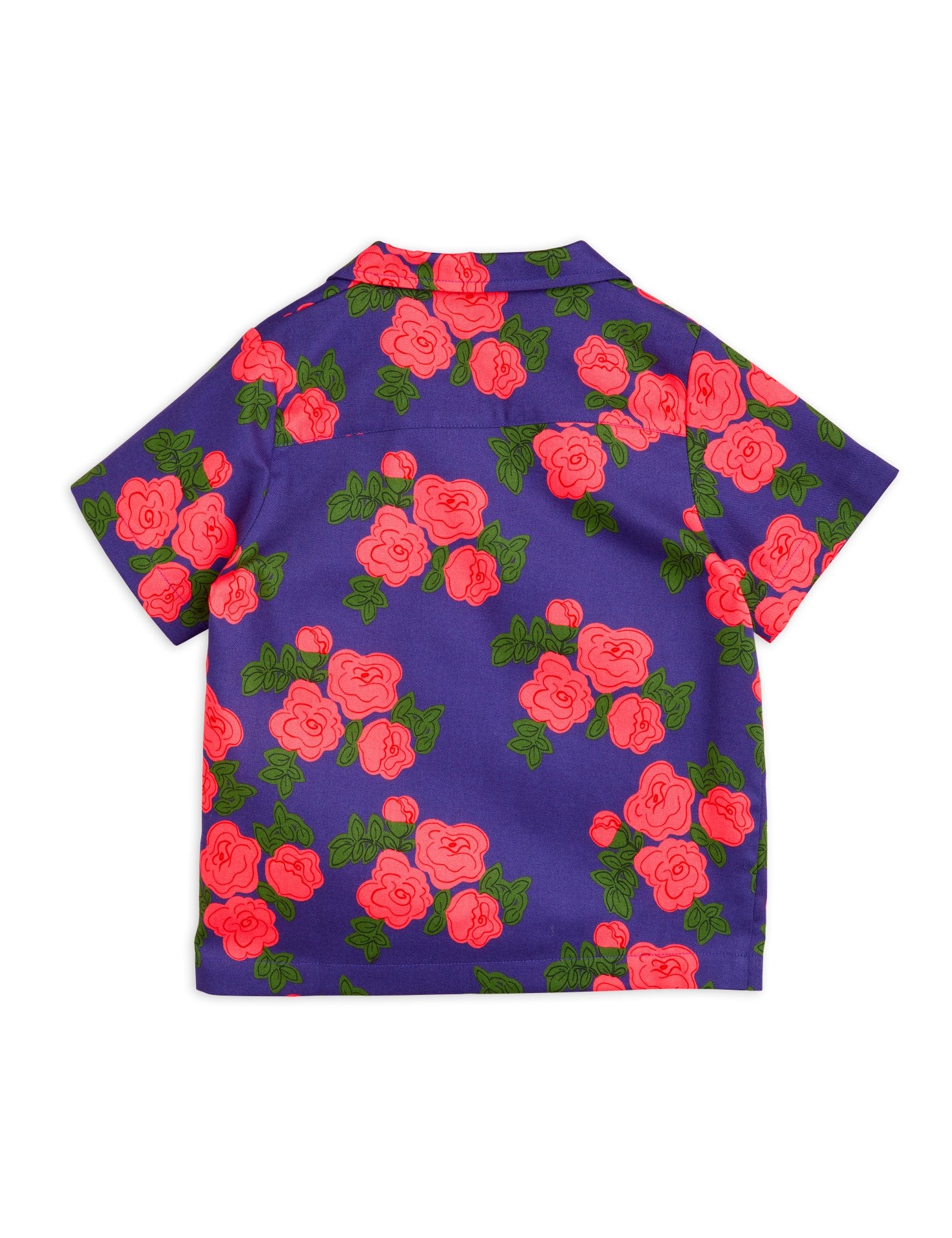 Roses aop woven s/s shirt