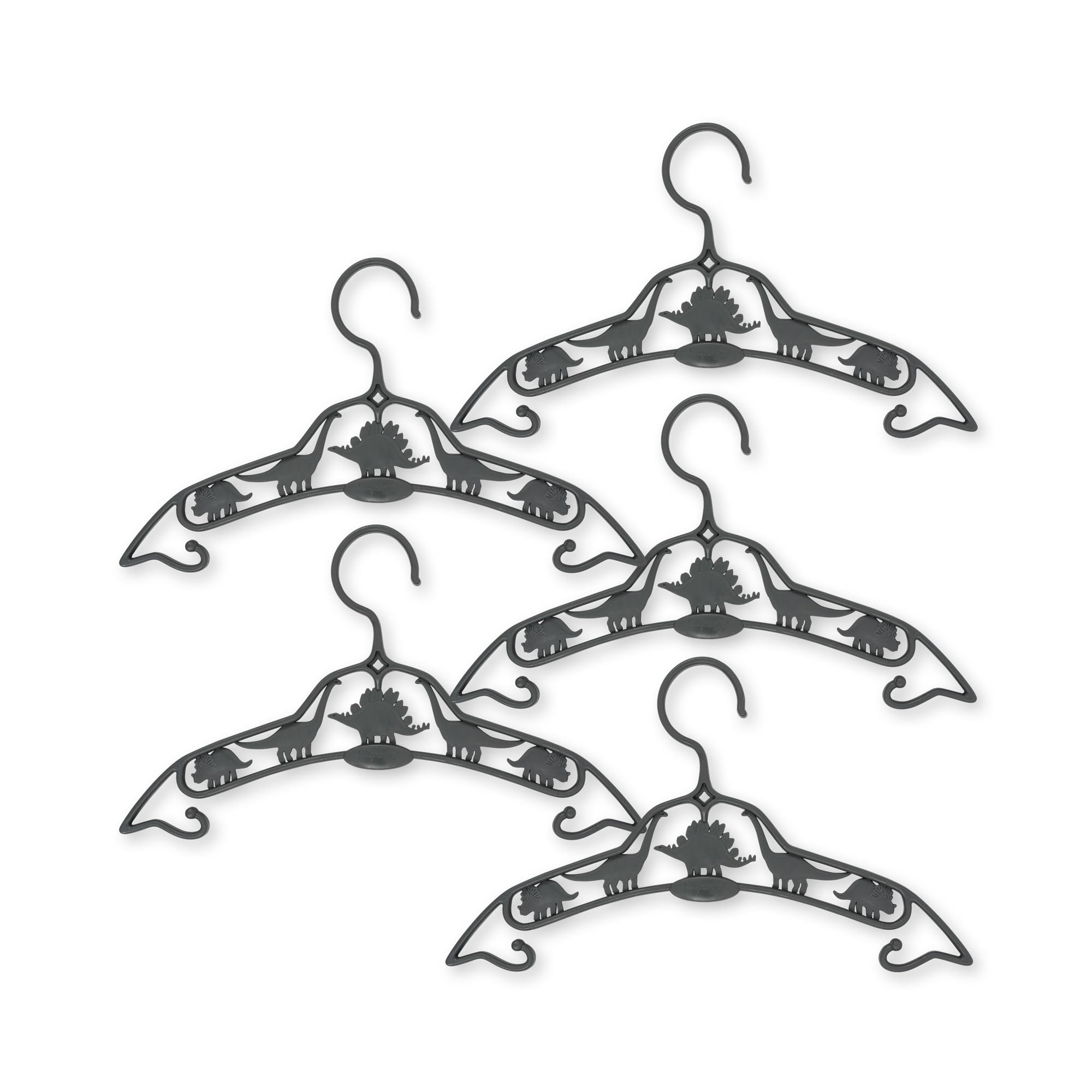 5 PACK KIDS HANGER DINO