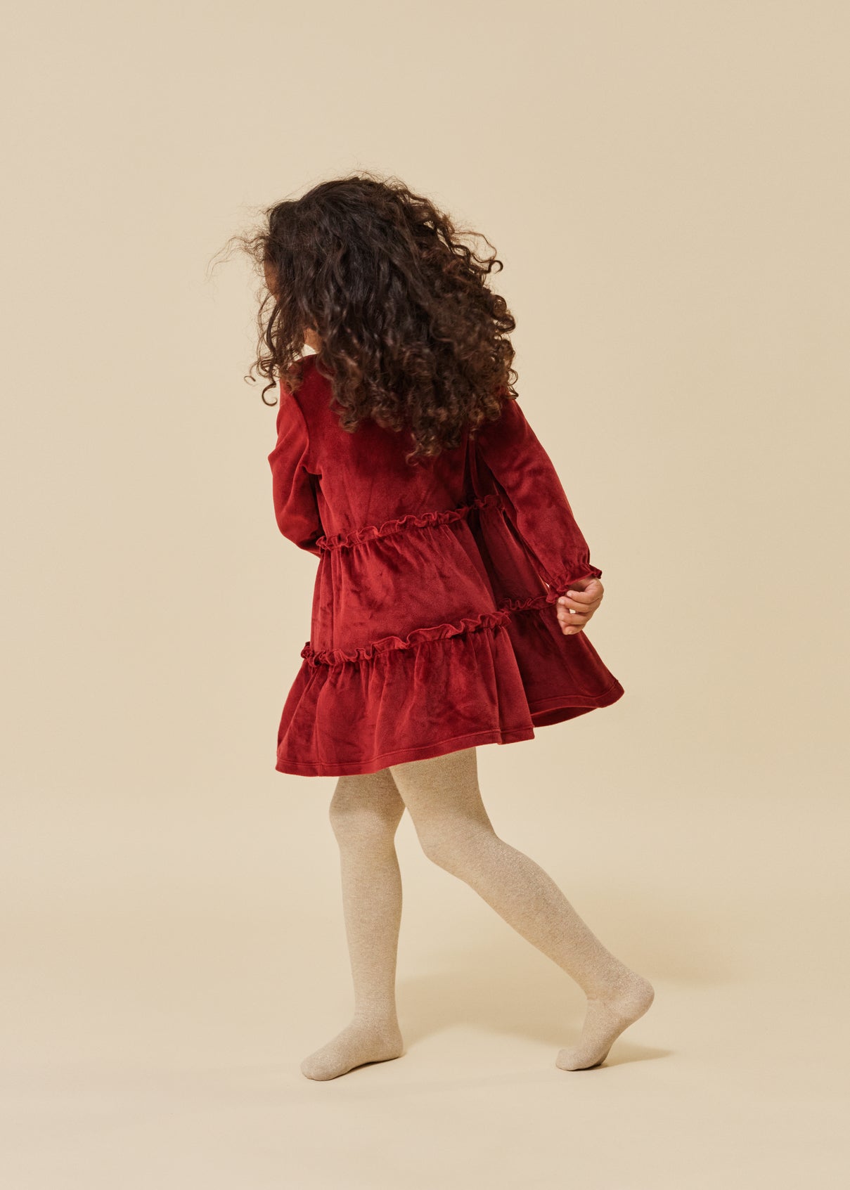 Konges Sløjd Red Dahlia Jingle Dress GRS