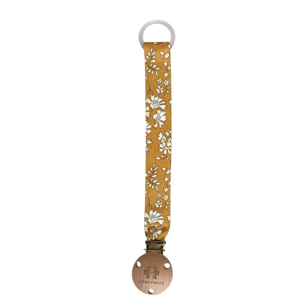 Pacifier Clip CAPEL mustard