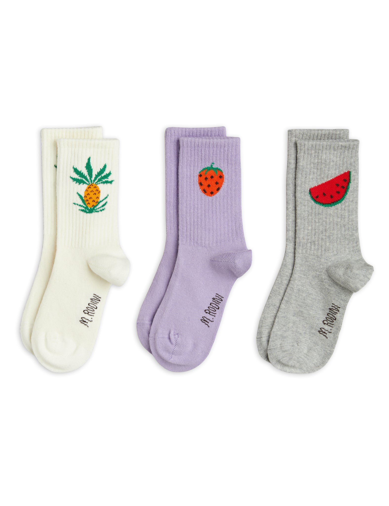 Fruits socks 3-pack