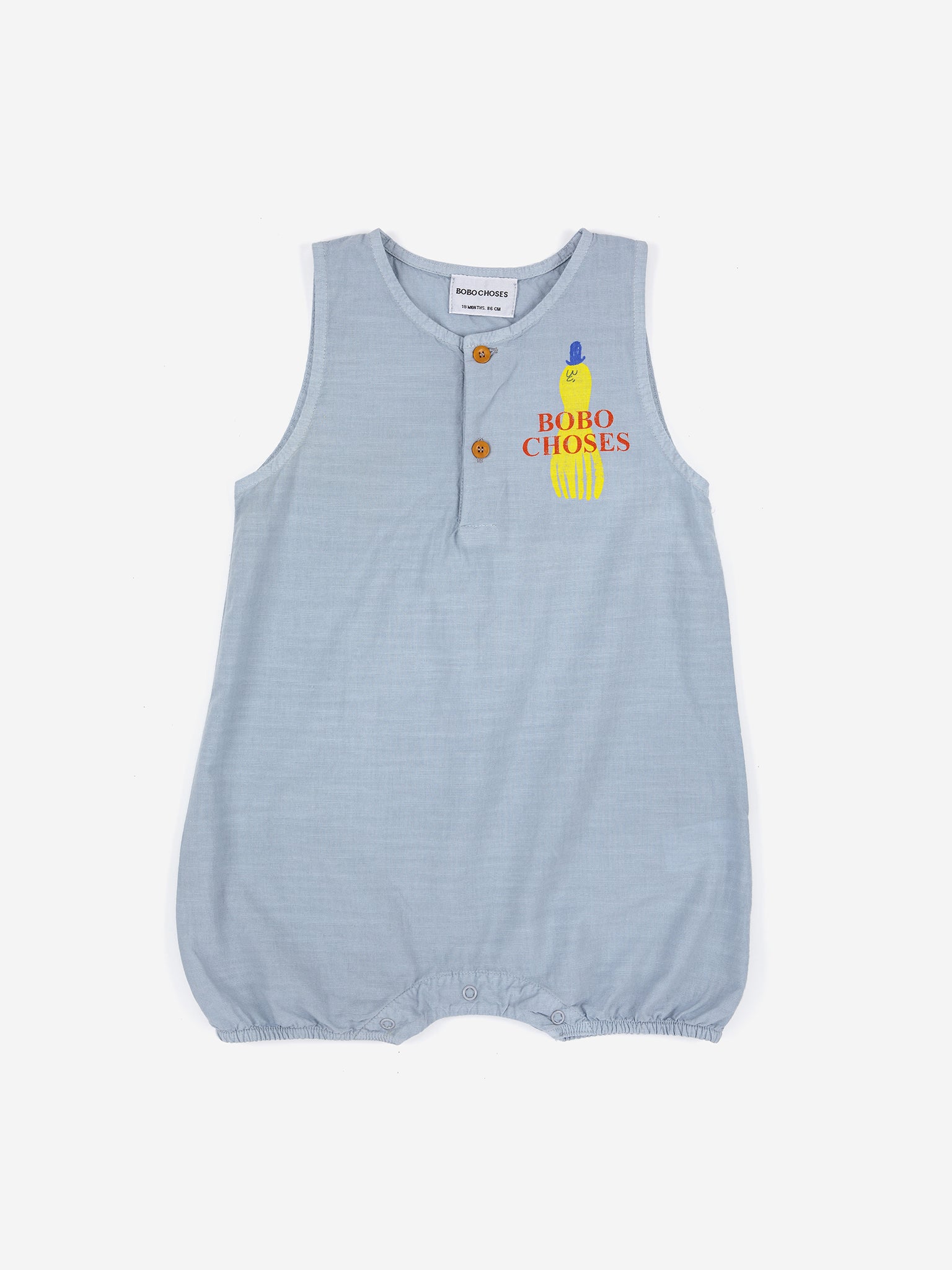Yellow Squid playsuit