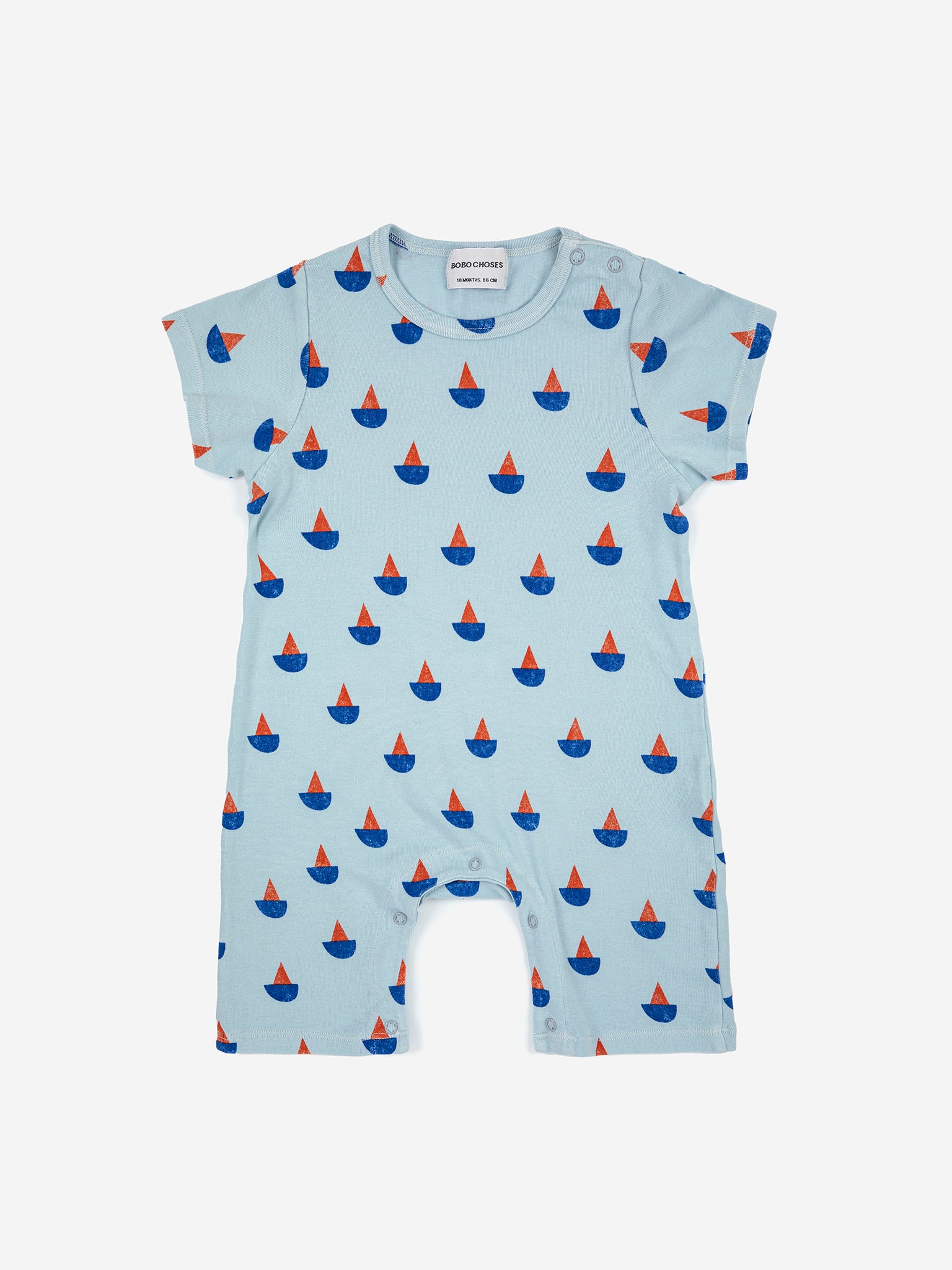 Sail Boat all over playsuit