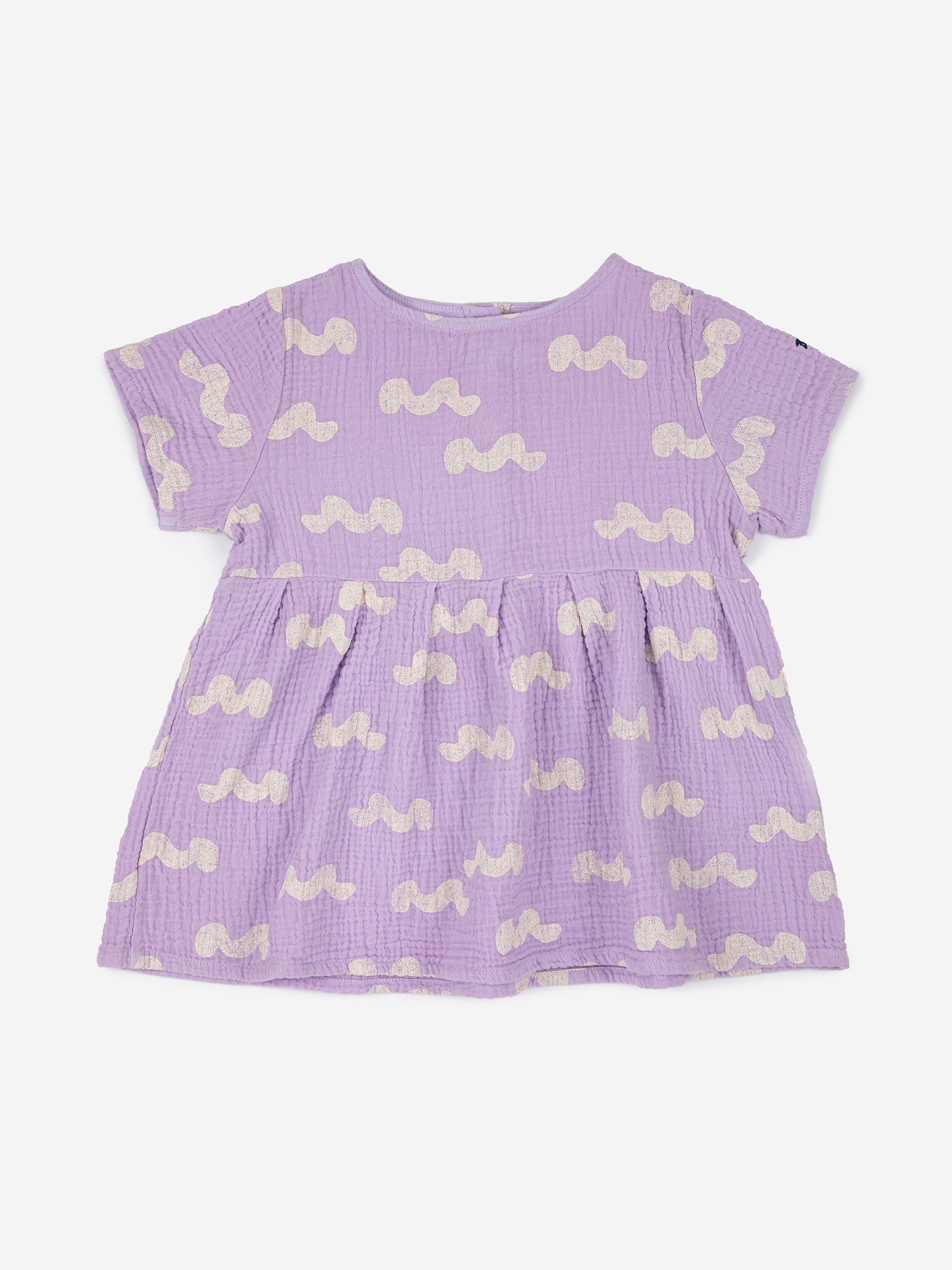 Waves all over dress