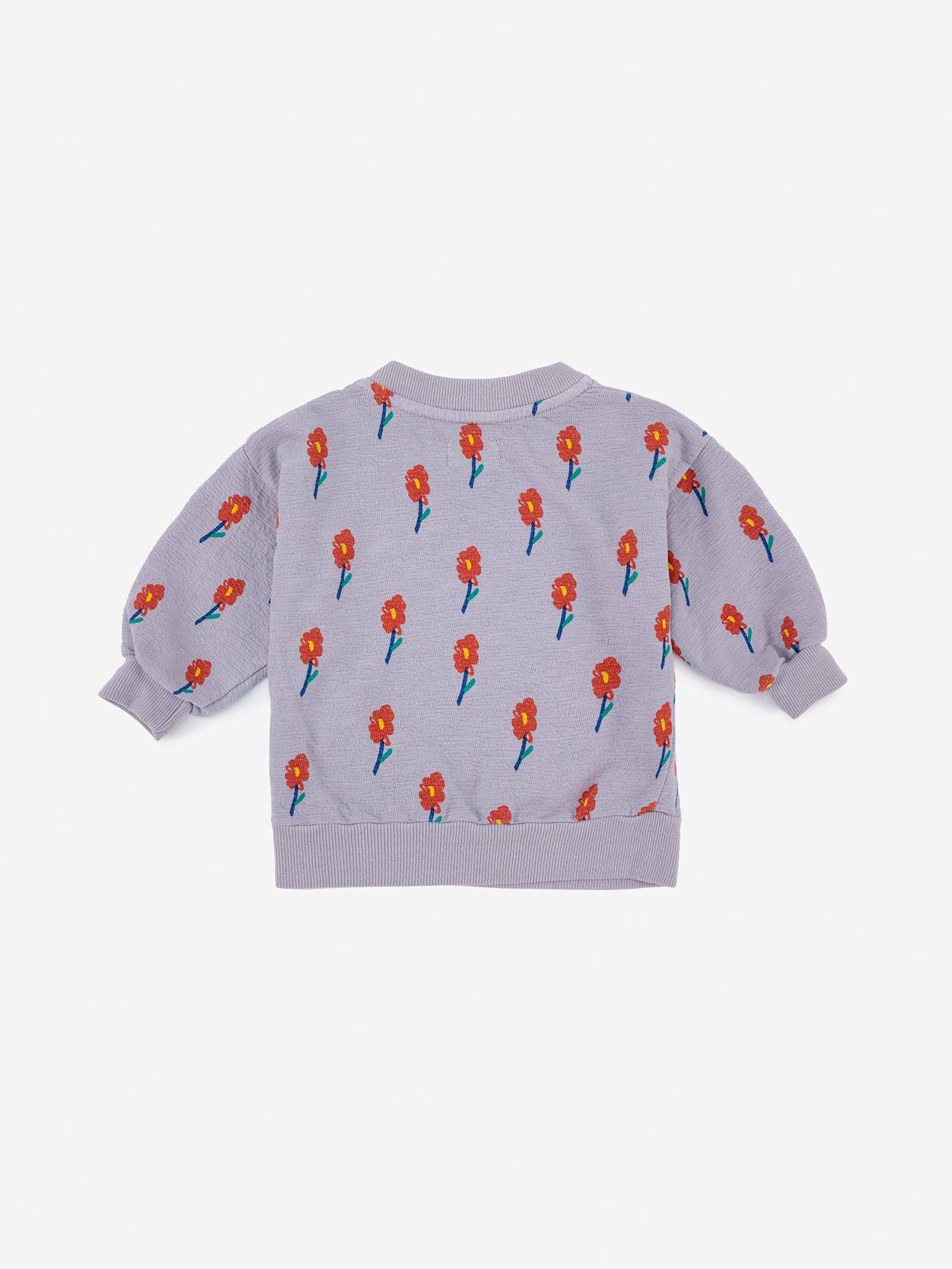 Flowers all over sweatshirt