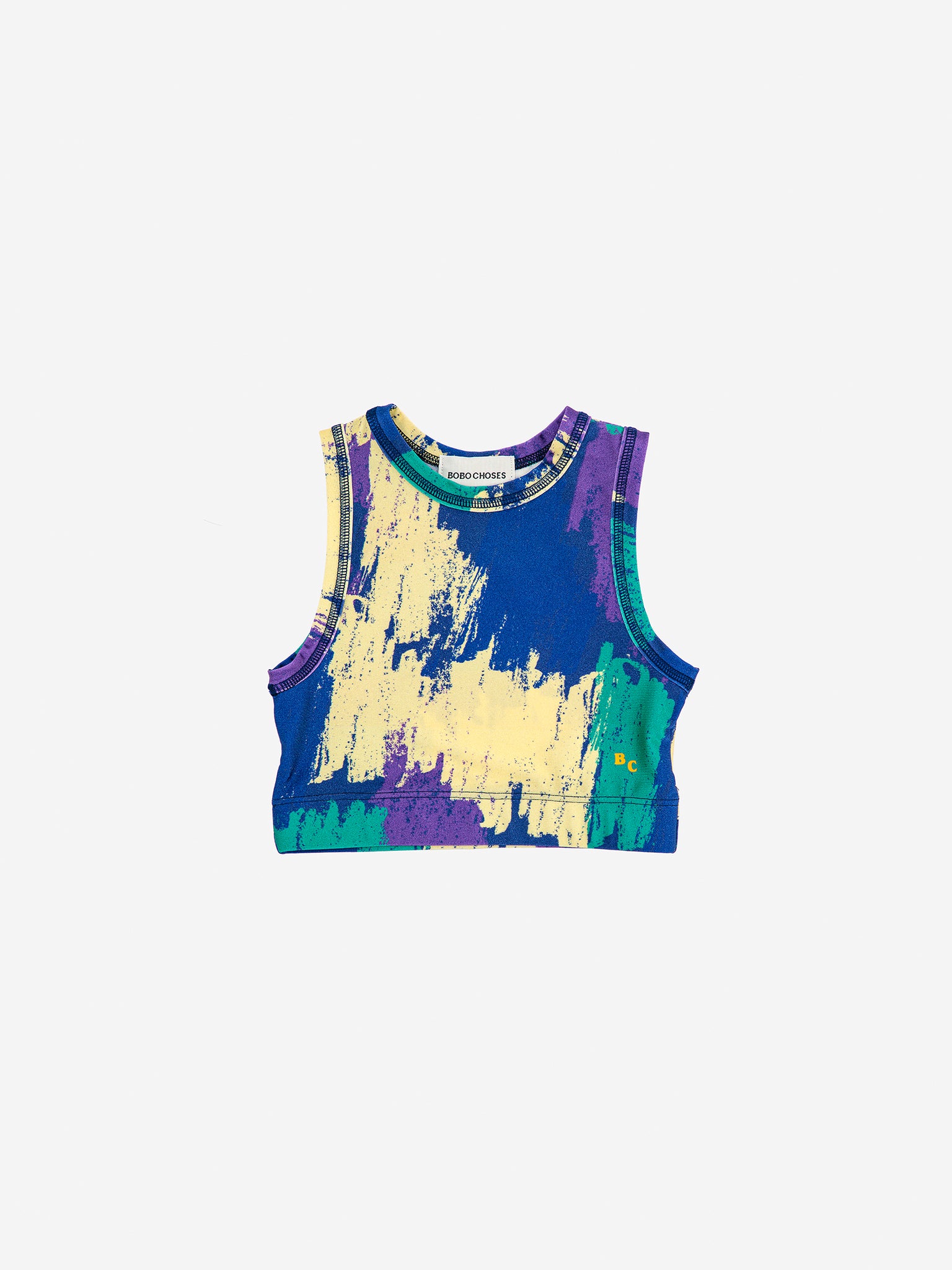 Shadows all over sport tank top