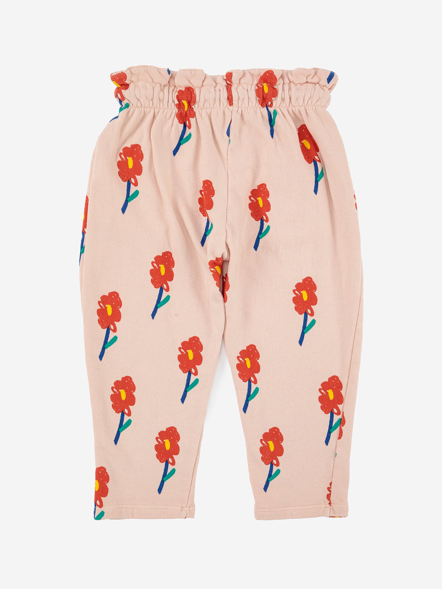 Flowers all over jogging pants