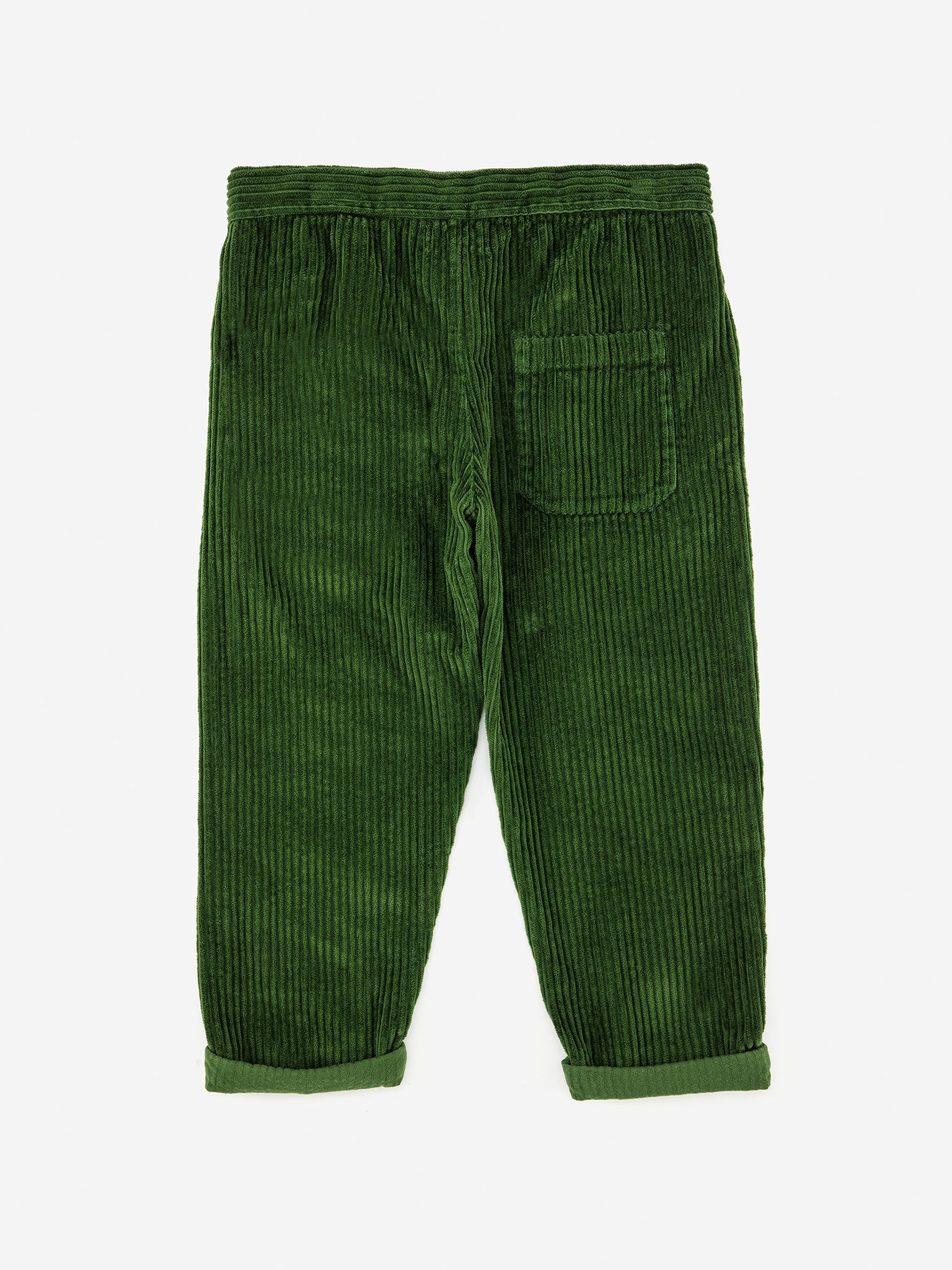 Cat o'clock embroidery baggy trousers