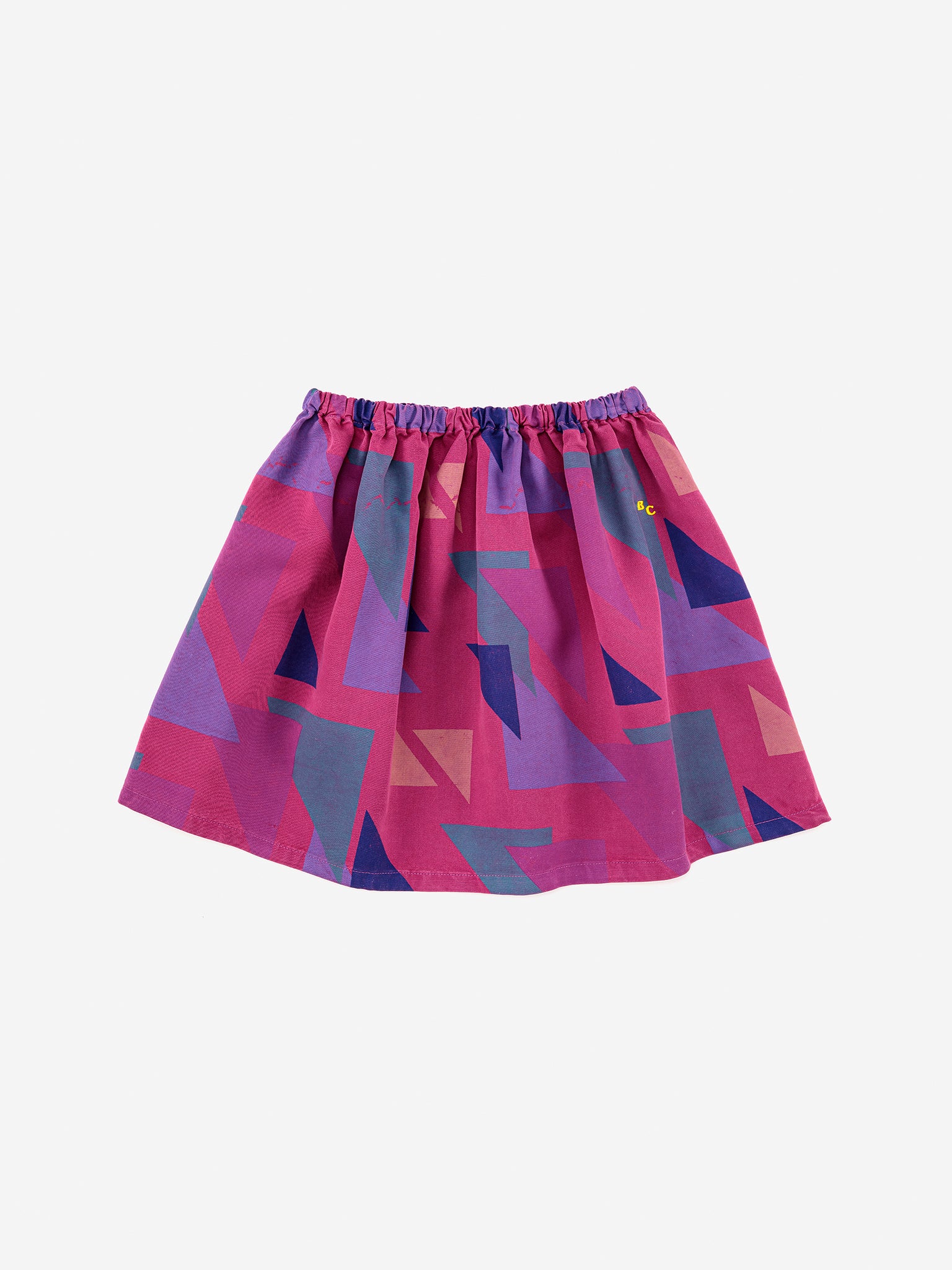 Triangles all over short skirt