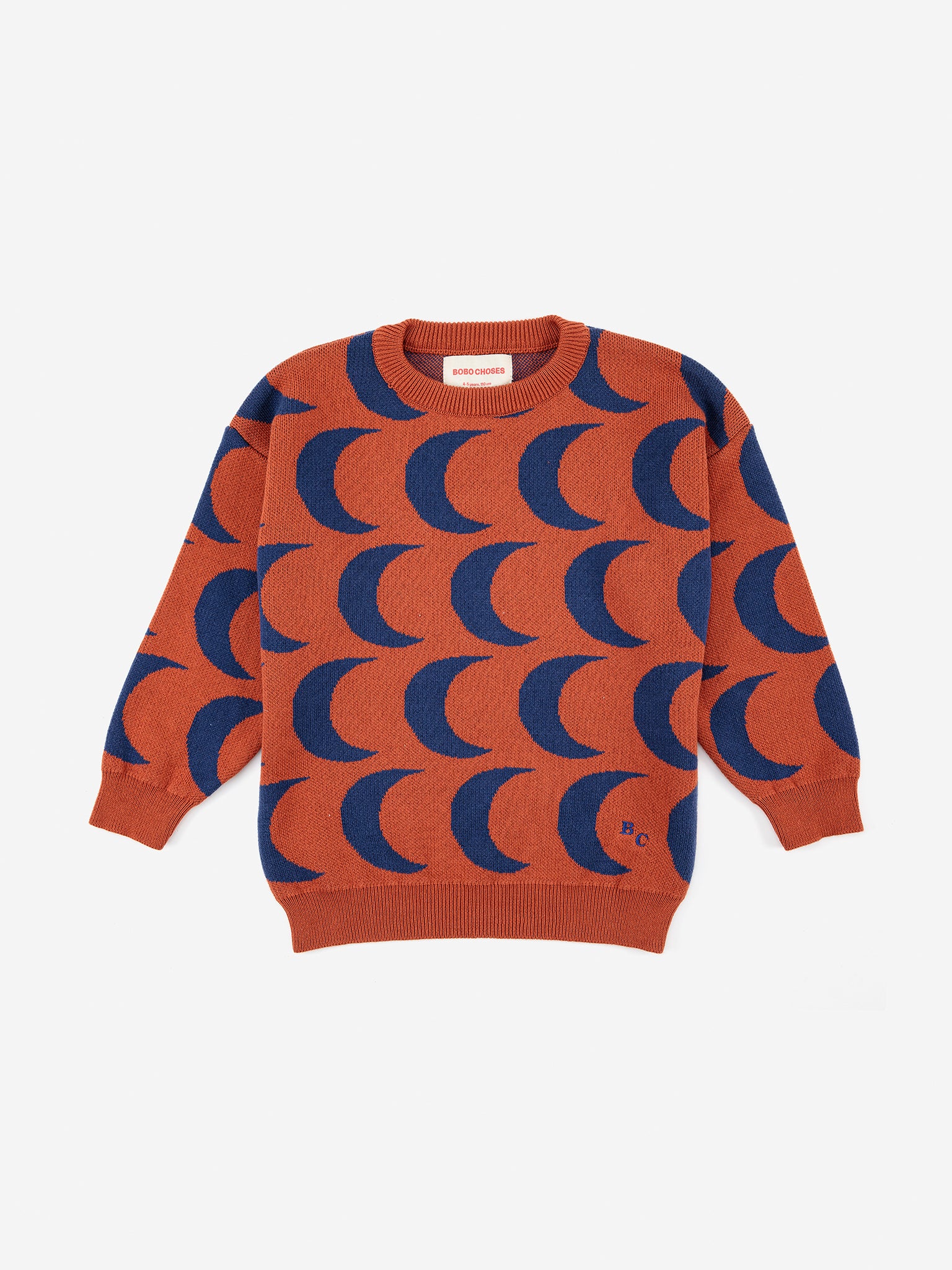 Moon jacquard jumper