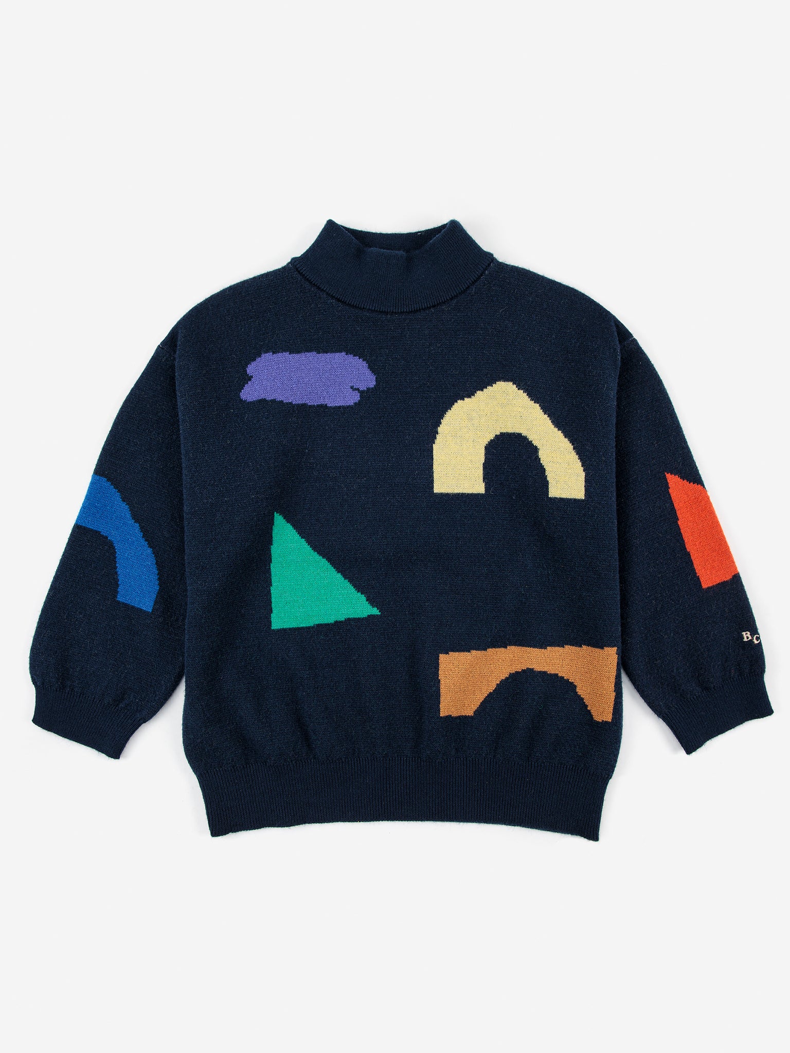 Playful jacquard jumper