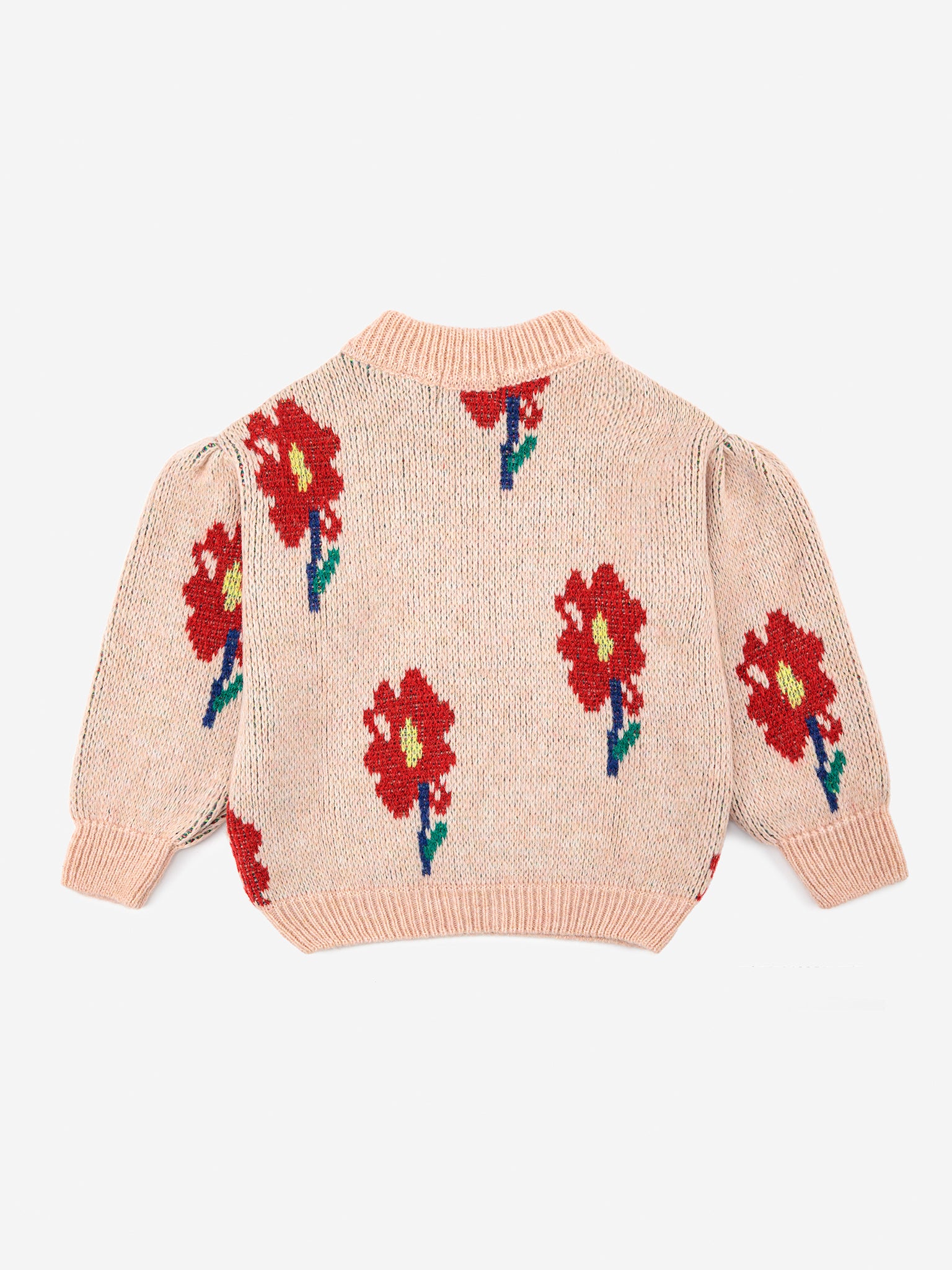 Flowers jacquard jumper