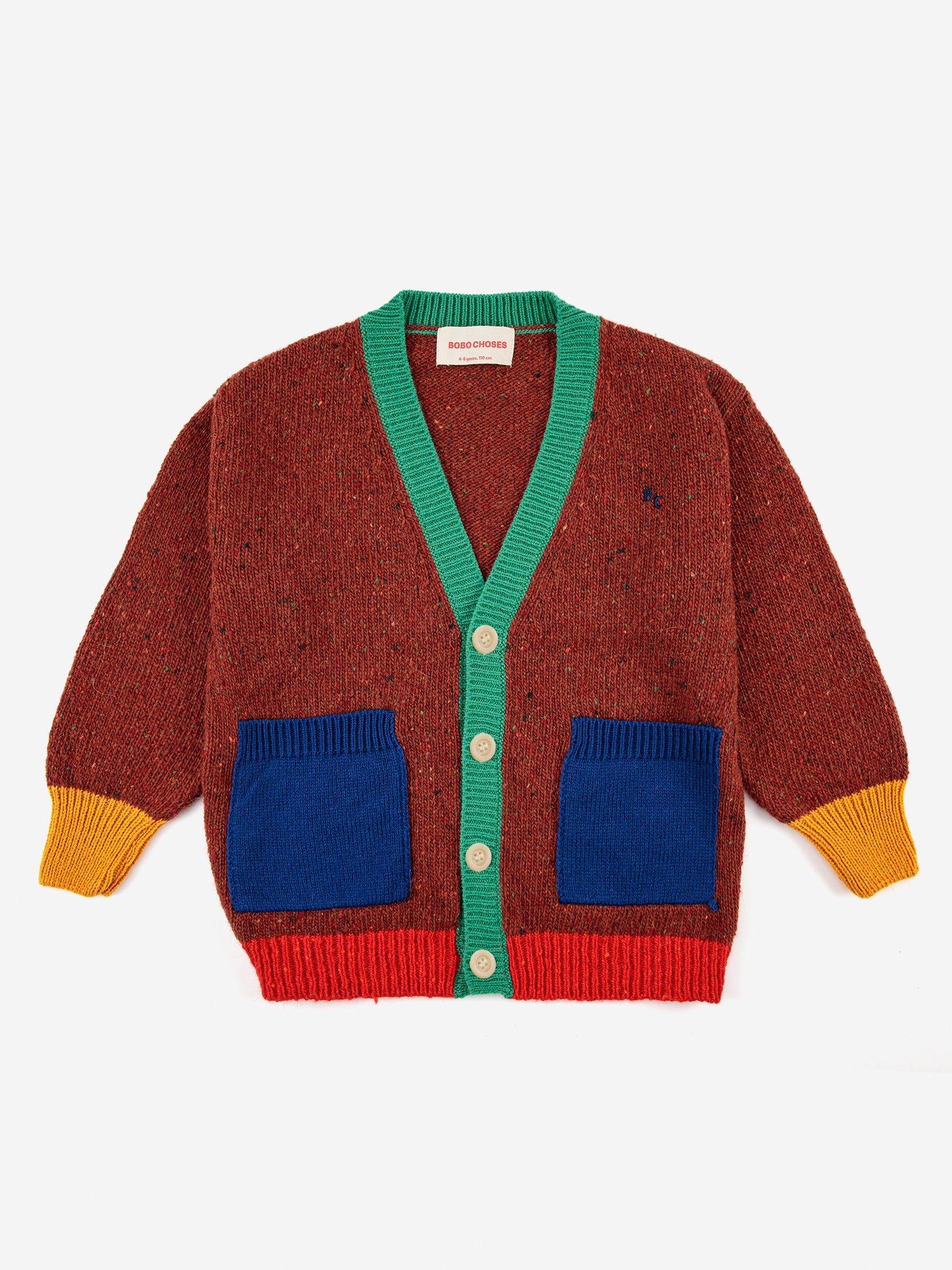 Color Block cardigan