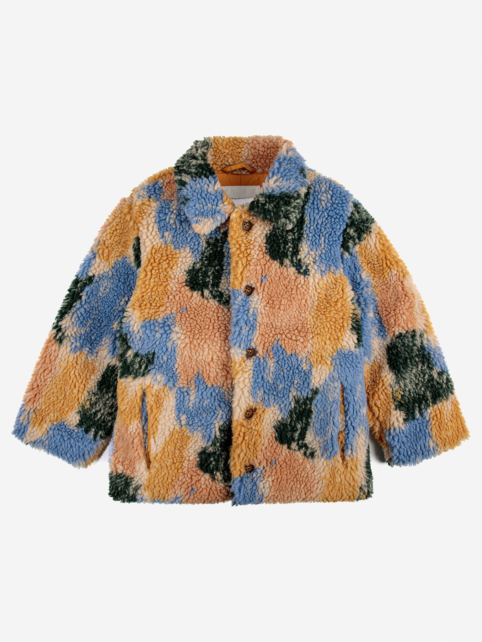 Shadows jacquard sheepskin jacket