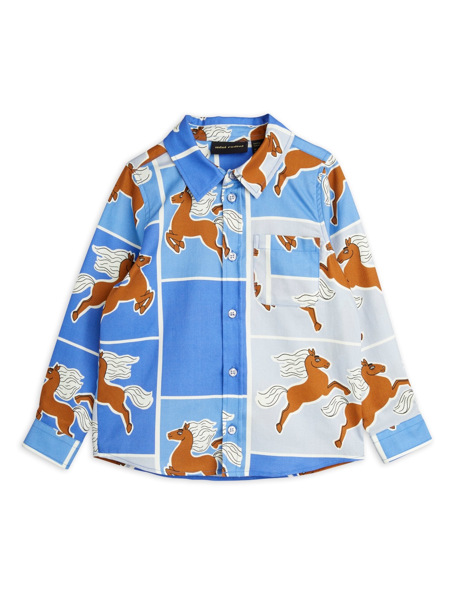 Horses woven shirt