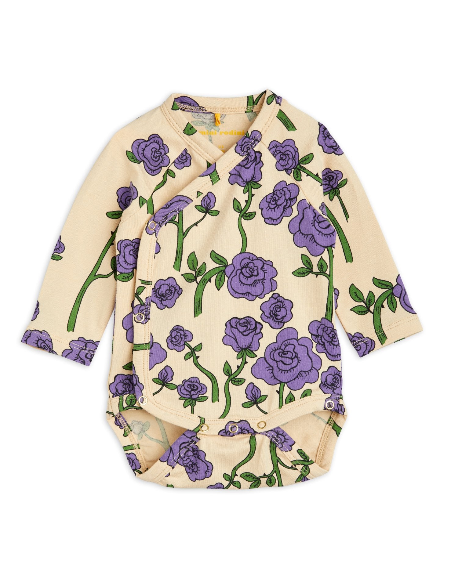 Roses aop wrap body