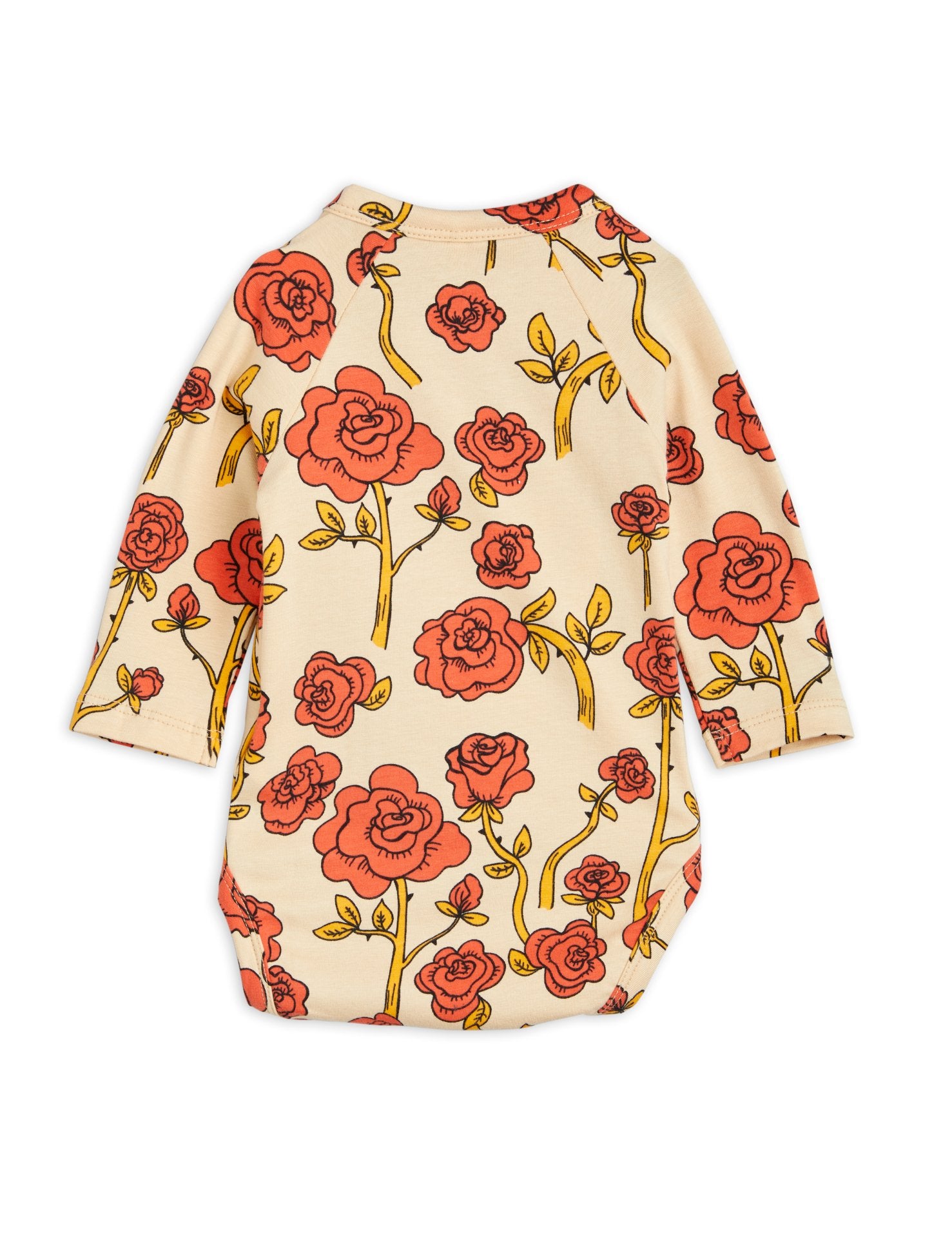 Roses aop wrap body