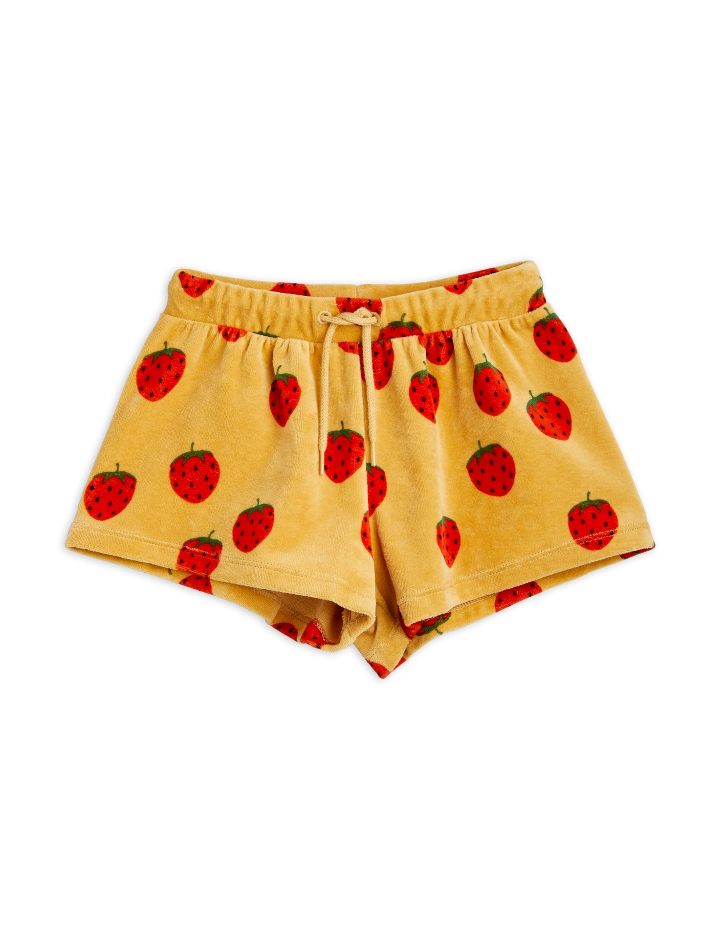 Strawberries velour aop shorts
