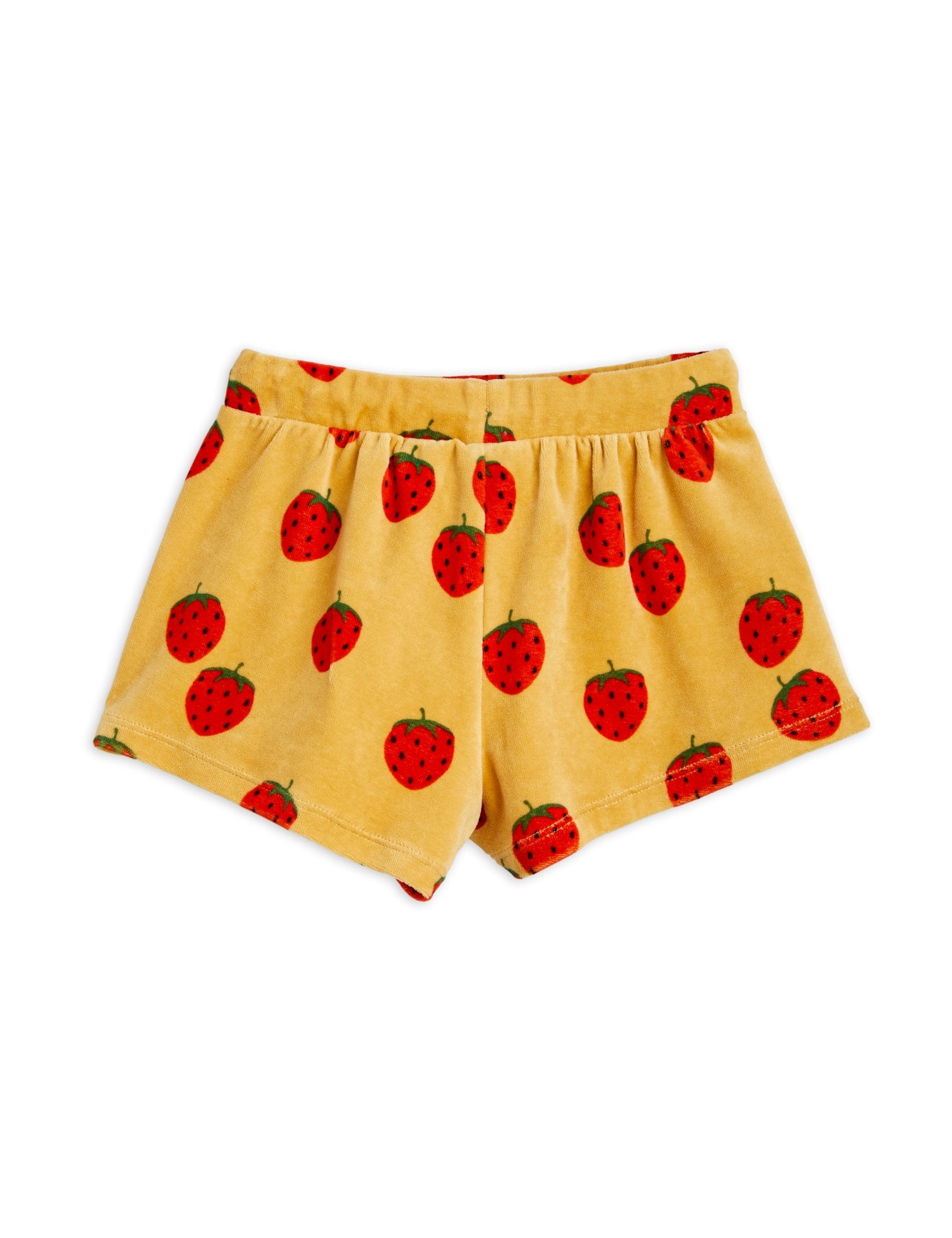 Strawberries velour aop shorts
