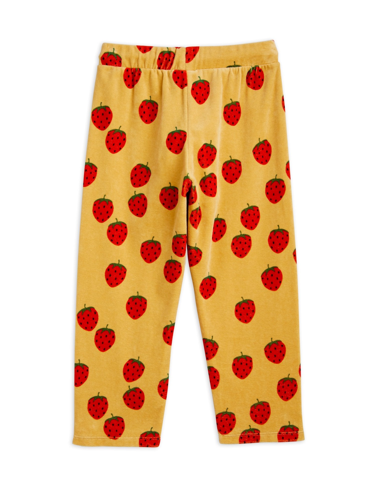 Strawberries velour aop trousers