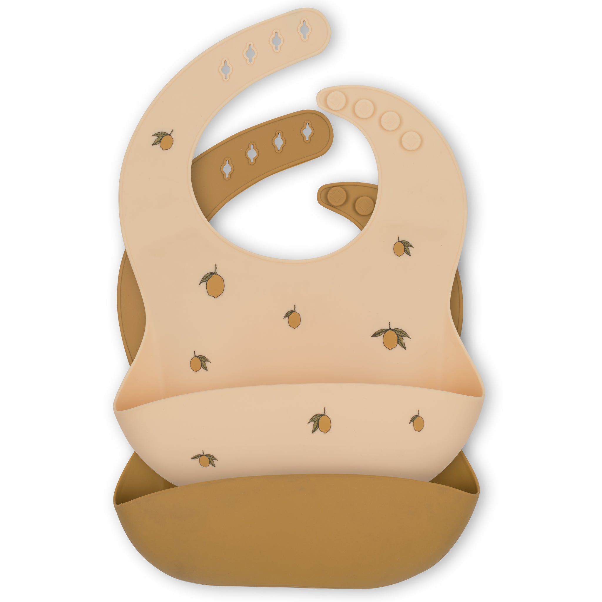 2-PACK SILICONE BIBS