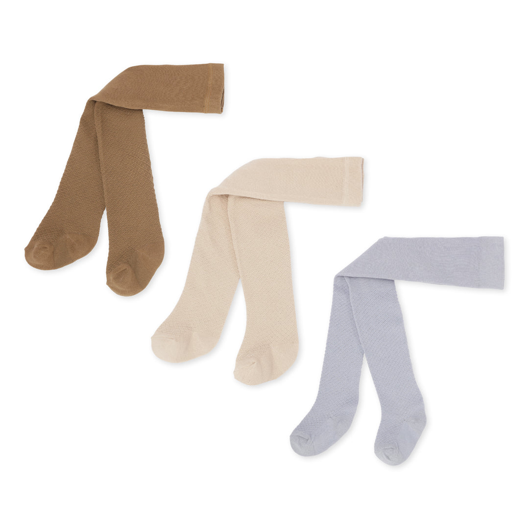 3-PACK POINTELLE TIGHTS