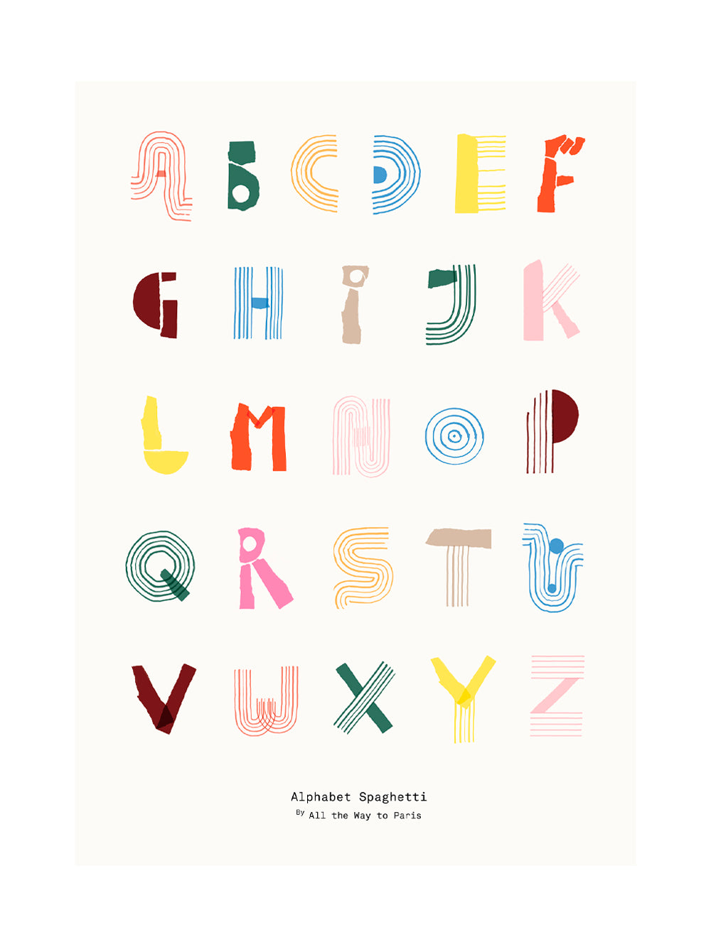 Alphabet Spaghetti