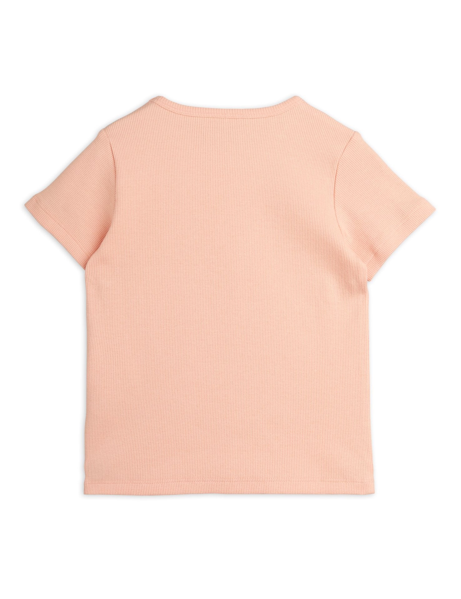 Pink Ribbed T-shirt